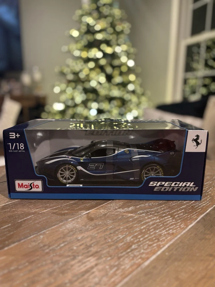 Maisto Ferrari FXX-K Evo | Blue 1:18 | Free Shipping!! - Image 1 of 1