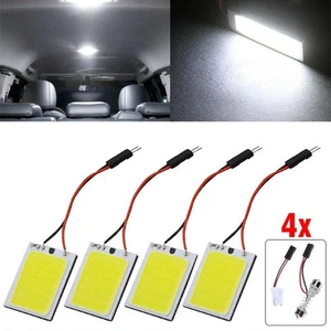 Sleek and Sturdy 4pcs 4W COB LED Car Interior Panel Lights Dome Lamp - Picture 1 of 12