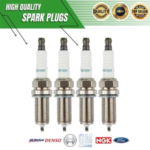 4x Genuine Denso Spark Plugs 99-18 Toyota Highlander RAV4 Camry Scion tC 2.7L l4 - Picture 1 of 7