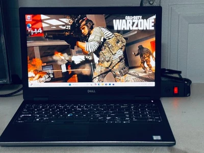 Dell Precision 6Core Gaming Laptop-Intel i7 8850H-16GB RAM-256GB SSD-4GB NVIDIA - Image 1 of 4