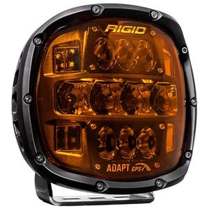 Rigid 300514 Adapt XP Amber PRO Spot Rectangle LED Single Light Kit Set Aluminum - Foto 1 di 12