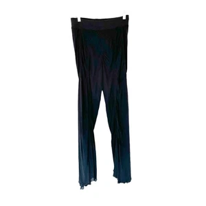 Intimately Free People Black Relaxed Pull On Beachy Straight Leg Pants Size XS - Picture 1 of 13