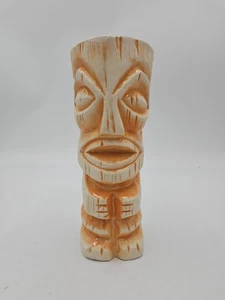 Taza de vidrio de cerámica The Shameful Tiki Room 9 aniversario rara retirada naranja - Imagen 1 de 7