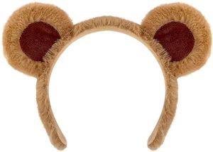 Diadema con orejas de oso pardo DaliDali adulto 1 unidad (paquete de 1), - Imagen 1 de 6