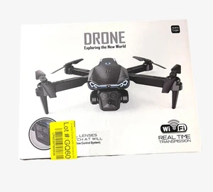 WiFi Drone With Camera Real Time Transmission For Beginners Folding With Case - Picture 1 of 8