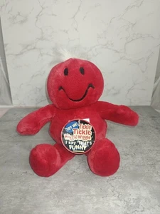 Vintage Dandee Tickle Tickle Wiggle Wiggle Red Smiley Animated Plush tested - Picture 1 of 11