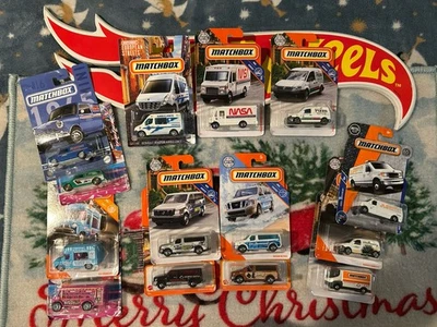 Matchbox- SWEET VAN LOT! NASA, Junior Mints, Charms, Pizza Delivery And MORE!🔥 - Image 1 of 4