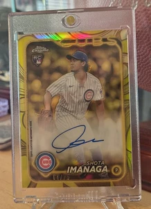 2024 Topps Collezione Dorata - Autografi Oro Cromato Shota Imanaga /75 (AU, RC) - Foto 1 di 7