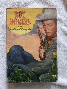 ROY ROGERS AND THE RIMROD RENEGADES 1952 Snowden Miller Whitman HC/DJ book  - Bild 1 von 12