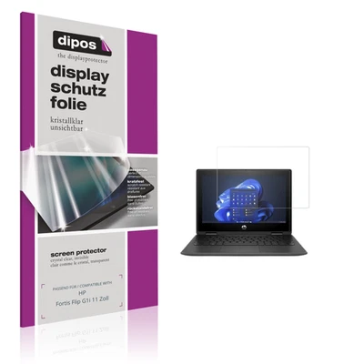2x Screen Protector for HP Fortis Flip G1i 11 Zoll Protection Crystal Clear - Image 1 of 4