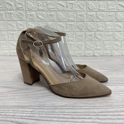 Bombas Unisa Punta WMNS 10M Tostadas Tacones Altos Cierre de Hebilla Correa de Tobillo Bloque Foto 1 de 4