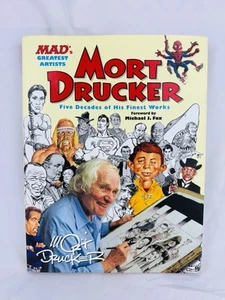 MAD's Greatest Artists: Mort Drucker Five Decades of His Finest Works W/ POSTER - Foto 1 di 6