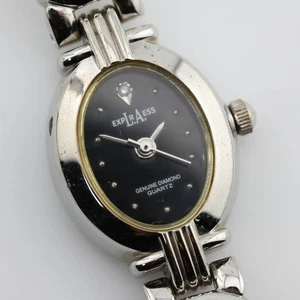 L.A.EXPRESS LAX6271 Dreizeiger Quarz Analog Damenuhr Gr. 6" neuer Akku - Bild 1 von 9