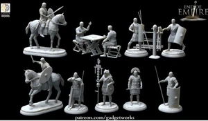 Paquete de miniaturas de juegos de mesa de 54 mm Roman Legion - Imagen 1 de 6