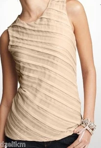 NWT Ann Taylor Sleeveless Shell Top Size M - Foto 1 di 9