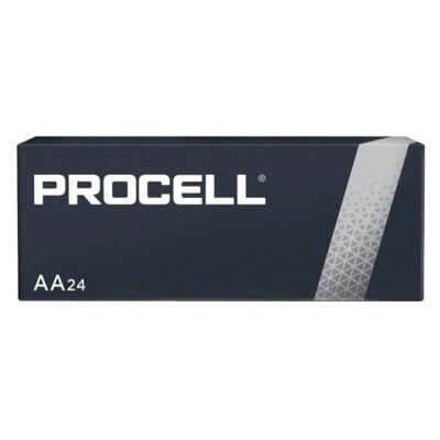 24 AA Duracell Procell Constant 碱性电池 1.5V (PC1500, LR6) — 第 1/3 张图片