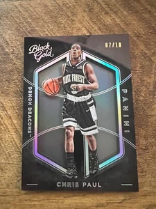 2015 Panini Black Gold Acetate Chris Paul Wake Forrest 7/10 - Picture 1 of 3