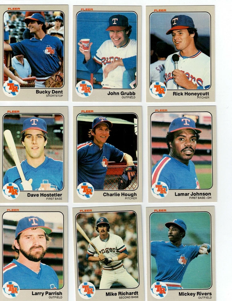 1983 FLEER BASEBALL- complete your set 501-660 - Image 1 of 1