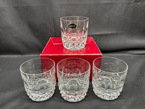 Set di 4 ~ Occhiali Lenox "PROVIDENCE" Old Fashioned ~ 3 3/8" alti con scatola - Foto 1 di 11