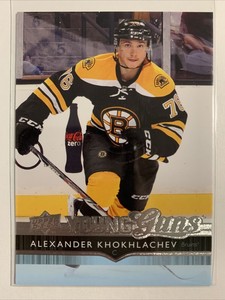 2014-15 Upper Deck Young Guns Rookie #204 Alexander Khokhlachev YG RC Boston Bru