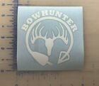 Bow Hunter Decal 3.5" 4.5" 5.5" Deer Buck Boar Hunting Arrow Truck Bumper Window