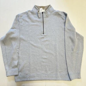 Tommy Bahama Men’s Long Sleeve Flipshore Half Zip Reversible Light Blue Size XL - Bild 1 von 8