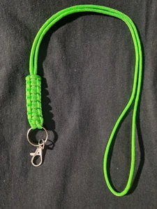 Handmade Paracord Lanyard Keychain With Lobster Claw - Picture 1 of 52