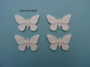 Modanature mobili resina decorativa applicazioni onlay farfalle x 4 B91 - Foto 1 di 4