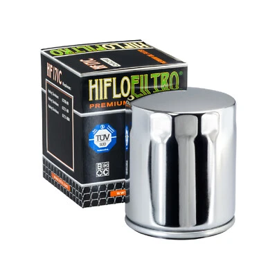 Filtro De Aceite Hiflo HF171C Para Harley Davidson FLHTK Ultra Limited 2018 - Imagen 1 de 3