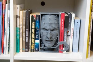 Sujetalibros Cabeza de Alfiler, Hellraiser, Cenobite, Rincón de Libros, Decoración de Horror, Decoración de Halloween - Imagen 1 de 9