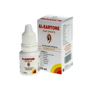 1X 10 ml AL-EARTONE Ear Drop Antifungal | Antibacterial - 100% Ayurvedic - Picture 1 of 4