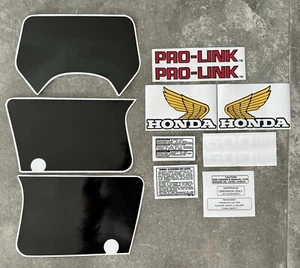 Honda XL500R 1982 Reproduction Decals / Sticker Kit / Including Backgrounds - Picture 1 of 12