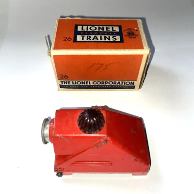 Lionel Postwar 26 Illuminated Track Bumper In Original Early Classic Box 1948-49 - Image 1 of 4