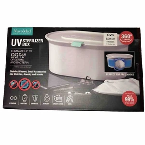 Sterilizer Box NovoMed UV Eliminates Germs Bacteria NEW Sanitize Clean Jewelry - Picture 1 of 2