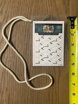 SNK Playmore Promo - KING OF FIGHTERS NeoWave VIP Lanyard - Trade Show Pass Foto 1 de 2