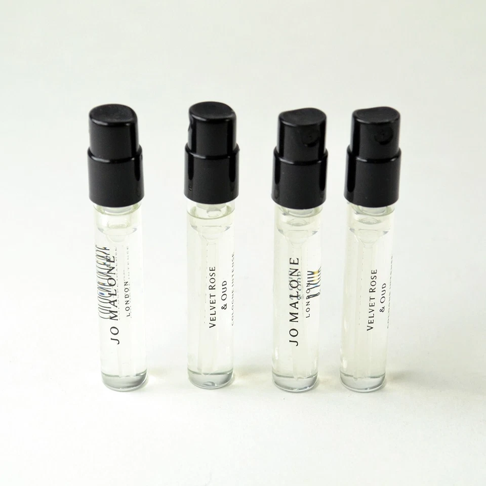 4 Perfume de colonia Jo Malone Velvet Rose & Oud - Set 4 x 1.5mL / 0.05 Oz. Foto 1 de 1