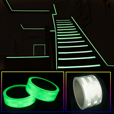 Reflective High Visibility Tape Self-Adhesive warning High Viz Reflective Tape - Image 1 of 4