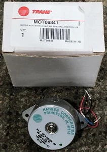 TRANE MOT08841 Motor Actuator 24VAC 600RPM BALL BEARING - FREE SHIPPING - Picture 1 of 3