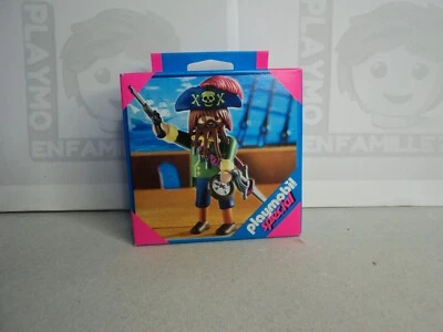 PLAYMOBIL vintage pirates capitaine et boussole set 4654 de 2006 / boîte - Photo 1/4