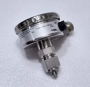 Bourdon Haenni Flexbar Hrt 81-611-221-1111 Druck Sender -0.1 0.4 Stange - Picture 1 of 8