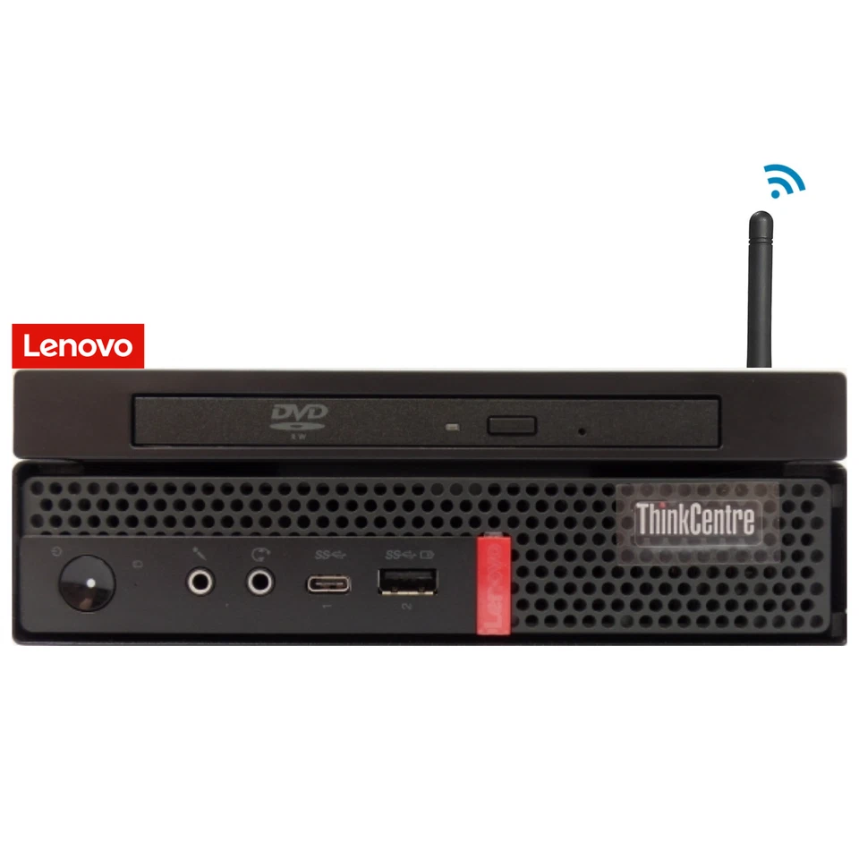 Lenovo ThinkCentre M920Q, Tiny (Intel i7 8700T, 16GB RAM, 256GB NVMe+500GB, WiFi - Image 1 of 1