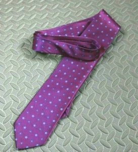 Hilditgh & key purple mint tie - Picture 1 of 4