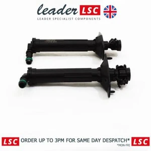 4G0955101/2 Audi A6 Pair of Front Headlight Cleaning Washer Fluid Jet NEW - Picture 1 of 12