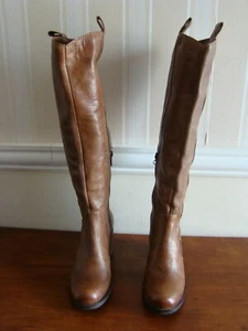 Steven by Steve Madden Women Shoes Size 6 M Distressed Knee High Brown Boots - Picture 1 of 8