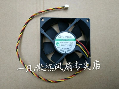 1pcs  SUNON PMD1208PTV1-A DC 12V 5W 80*80*25mm 80mm Inverter cooling fan 3pin - Image 1 of 2