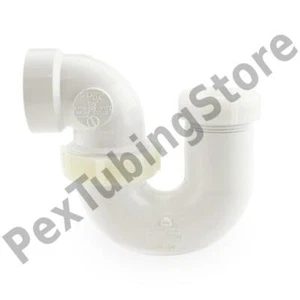 1-1/2" PVC DWV L.A. P-Trap w/ Plastic Nut - Picture 1 of 2