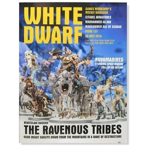 White Dwarf #131 julio 2016 Warhammer AoS 40k Beastclaw Ogor Mawtribes - Imagen 1 de 1
