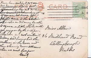 Genealogy Postcard - Family History - Allen - Wellingborough - Northants  A2417 - Picture 1 of 1