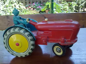 Vintage mega RARE Antique TOY TRACTOR WITH ROBOT - Picture 1 of 6