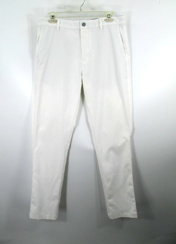 Pantaloni da golf PUMA uomo 32 bianchi gamba dritta tasche a taglio elastico in vita